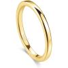 2mm gold plated