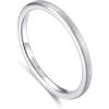 2mm silver sandblasted