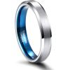 4MM Silver Blue