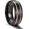 Black & Rose Gold