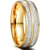 8mm gold plated