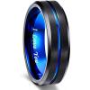 6mm Black Blue I Love You