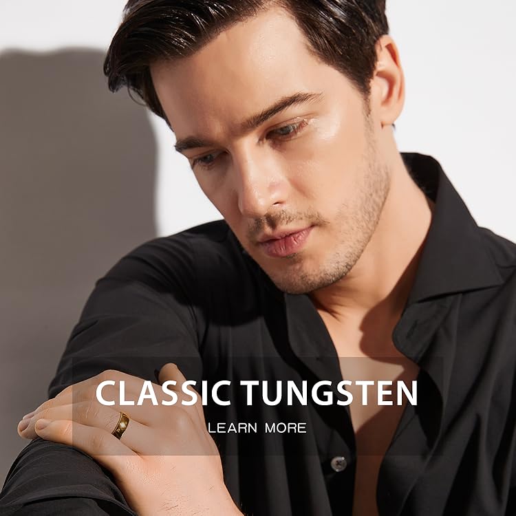 Explore the GREENPOD collection: best-selling rings, classic tungsten gold rings, perfect fit, comfortable to wear.