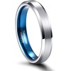 4MM Silver Blue