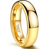 6mm gold plated